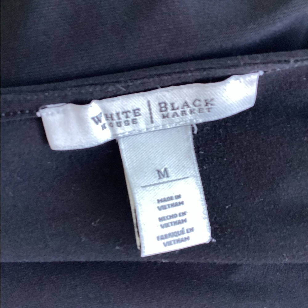 WHBM classic black scoop neck dress - Picture 8 of 8